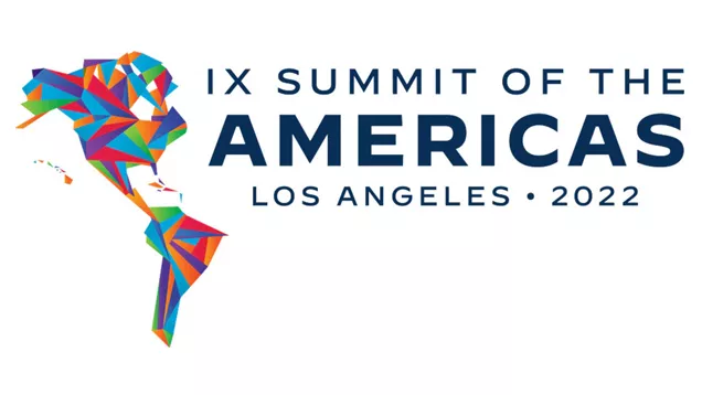 Logo for the 2022 Summit of the Americas