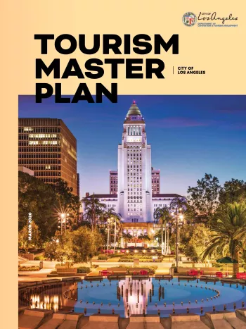 Cover of the Los Angeles Tourism Master Plan